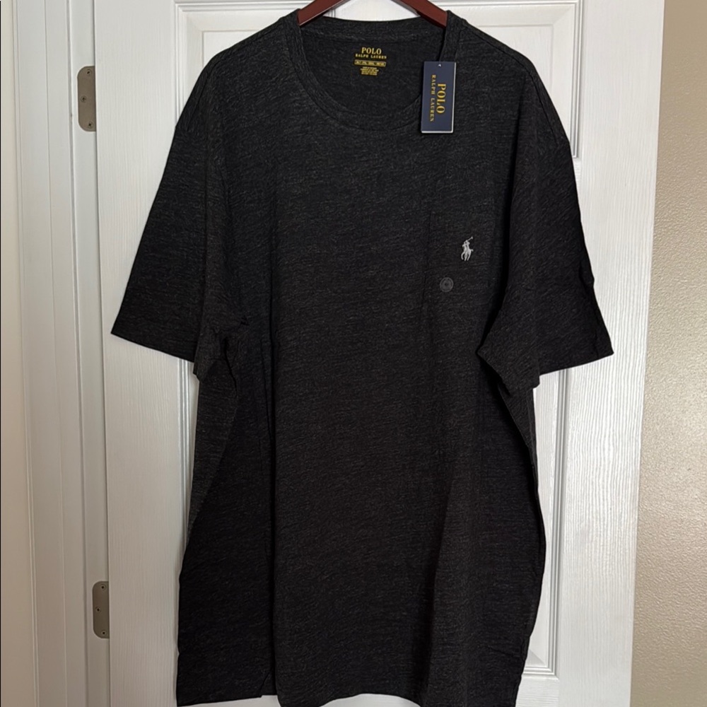 Polo by Ralph Lauren Men's Charcoal Tee